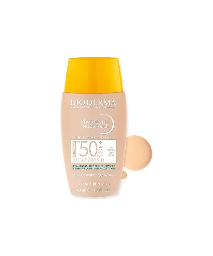 Bioderma Photoderm Nude Touch Very Light SPF 50+ 40 ML