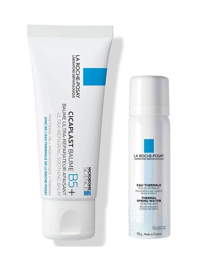 La Roche Posay Cicaplast Baume B5+ Onarıcı Bakım Kremi 40 ML + Termal Su 50 ML