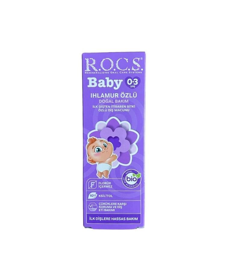 Rocs Baby Ihlamur Özlü Diş Macunu 0-3 Yaş 35 ML